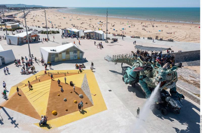 Lazur Du Dragon Apartment Calais Bagian luar foto